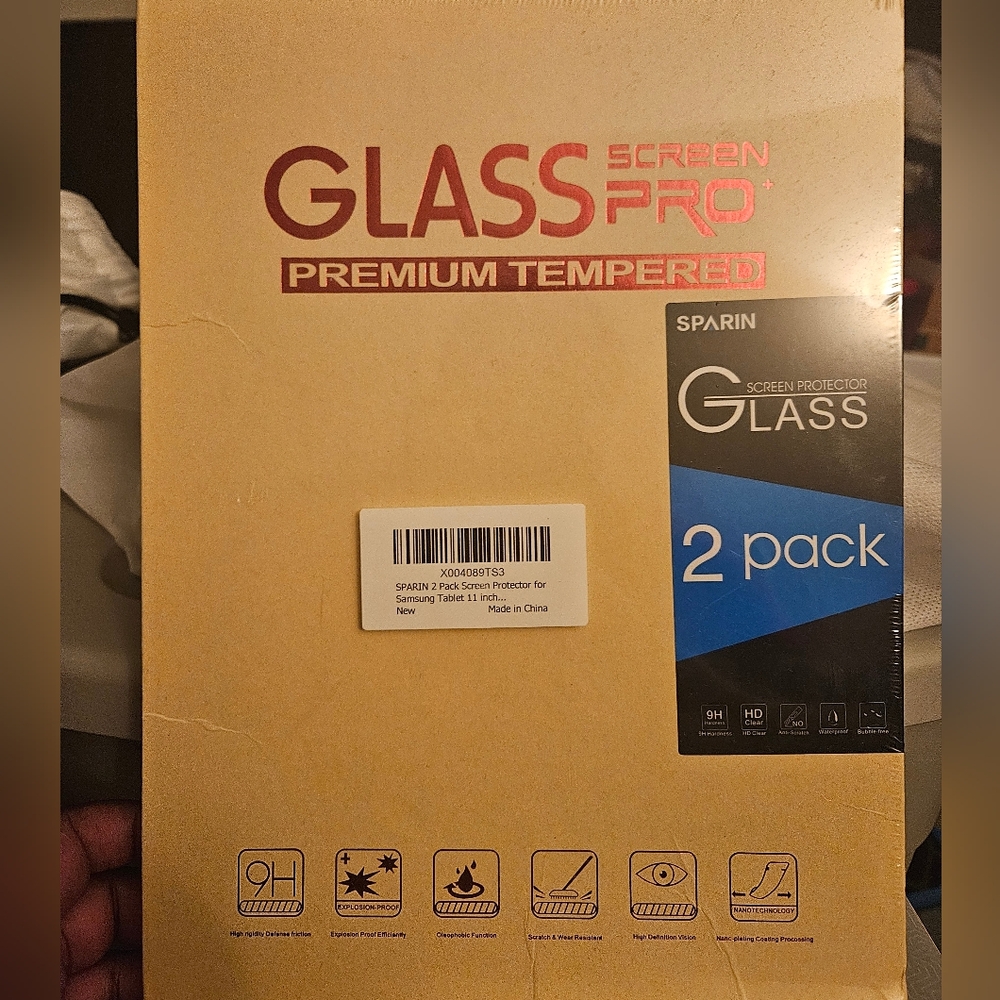 SPARIN Screen Protector Glass 2 Pack